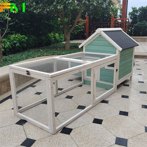 Rampa tavuk kafesi Hutch ile ev hayvanı ürünü süper büyük açık tavuk evleri kapalı tasarımcı ucuz ahşap tavuk kümesi - Product Image 1