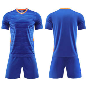 Nuevo Conjunto de camiseta de fútbol para hombres adultos uniforme de fútbol de Casa/visitante ligero transpirable 100% poliéster - Product Image 3