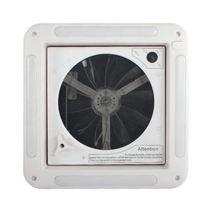 TYTXRV 14 ''DC 12 В 340 мм RV вентиляционное отверстие на крыше со светодиодной подсветкой ручное управление дымящаяся крышка караван вытяжной вентилятор - Product Image 2