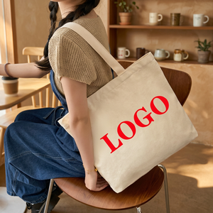 Bolsa de Lona Personalizada Premium con Diseño Plegable, Impresión Completa, Logotipo en Relieve, Cierre de Cremallera, Color y Tamaño Personalizables, Estilo Casual, para Llevar en la Mano, Talla S - Product Image 6