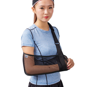 <span class=keywords><strong>Attelle</strong></span> de bras en éponge haute densité HKJD pour fracture de l'épaule, dislocation du poignet, entorse sportive, fixation respirante avec fermeture velcro - Product Image 6