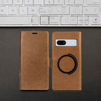 Donewell IPhone17 Pro Casing Ponsel Lipat Magnetik Kulit PU Baru Multifungsi dengan Slot Kartu Dompet Desain Mewah Tahan Guncangan
