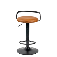 Tabourets de bar pivotants réglables en fer, durables et écologiques, de style moderne, pour usage commercial, salon, bureau à domicile