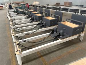 Cama de Pilates Reformer de Aluminio Marrón de Lujo, Duradera, para Entrenamiento de Core, Grado 6, para Estudio de Yoga, Venta al por Mayor - Product Image 6