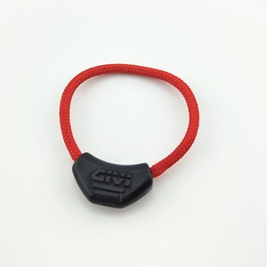 Deslizador de cremallera de PVC 3D personalizado tirador de cremallera de goma suave tirador de cremallera de silicona con cordón encerado para ropa deportiva - Product Image 6