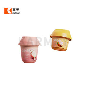 Wholesales Latest Trend Custom Design <b>Cereal</b> 171ml Mini Polypropylene Greek Yogurt Cups with Lids - Product Image 4