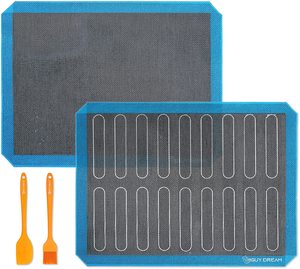Accessoires de cuisine, tapis de cuisson en silicone perforé antiadhésif, tapis de cuisson en silicone avec logo personnalisé, marque privée - Product Image 6