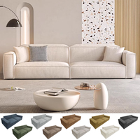 Meistverkauftes Wohnzimmer-Vakuum-Kompressionssofa-Set Einzelcouch Leseliege Weißes Cord-Sofa ohne Gestell
