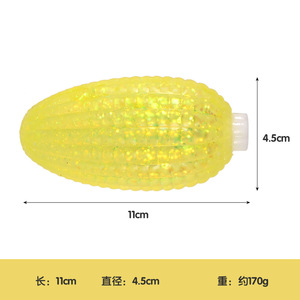 Juguetes Blandos Transparentes con Purpurina de Maíz, Pelota Antiestrés TPR, Juguete Sensorial para Aliviar el Estrés, Novedad para Niños, Regalo para Fiestas - Product Image 6