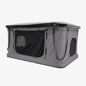 פופולרי קליפה קשה SUV רכב גג אוהל סופר גדול חלון דלת מתקפל קמפינג גג אוהלים חיצוני קמפינג