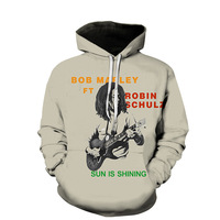 2022 nuevas llegadas Rasta de moda Sudadera con capucha fabricantes personalizados Unisex 3D Bob sudaderas con capucha
