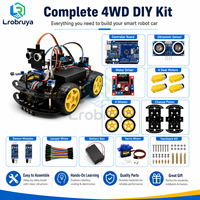 Kit de Coche Robótico Inteligente 4WD DIY, Kit Educativo STEM de Codificación y Programación para Niños, Estudiantes y Proyectos Maker LTARK-39