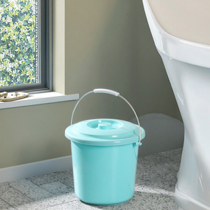 <span class=keywords><strong>Ds0307</strong></span> Pp 10L Thân Thiện Với Môi Dày Hộ Gia Đình Nhựa Xô Nắp Thả Chống Nước Cầm Tay Xô Cho Các Trường Học Ký Túc Xá - Product Image 4