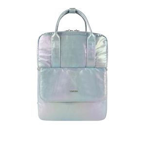 Sac à dos holographique en gros pour garçons et filles, sac à dos tendance irisé brillant, sac isotherme pour le déjeuner, idéal pour le style urbain quotidien - Product Image 1