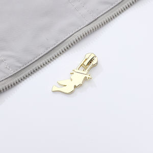 Glissières de fermeture éclair personnalisées en alliage de zinc étanche avec logo sur mesure pour sacs, chaussures et vestes - Product Image 5