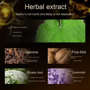 Duai Delayed Spray Langdurig olieachtig glijmiddel voor mannen voor harder opstaan en vertraagde ejaculatie - Product Image 6