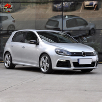 Mise à Niveau à Prix Avantageux du Kit Carrosserie Style 6R pour Volkswagen Golf 6 avec Pare-Chocs Avant et Arrière, Calandre et Jupes Latérales
