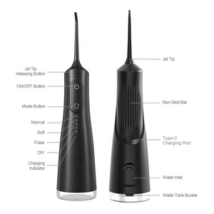 Irrigador Oral Portátil Inalámbrico Recargable Personalizado <span class=keywords><strong>de</strong></span> 280ml, <span class=keywords><strong>Limpiador</strong></span> Dental Eléctrico Rápido - Product Image 2