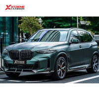 Parrilla Delantera de Fibra de Carbono Seca XTREME, Parrilla Delantera de Doble Listón para BMW G05 X5 40iX 50eX M60iX M60i 2023-2026
