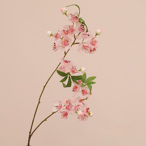 Fleur artificielle <span class=keywords><strong>en</strong></span> soie à longue tige, faite à la main, pour décoration intérieure de mariage printanier, branche de <span class=keywords><strong>cerisier</strong></span> pour vase, idéale pour la rentrée scolaire - Product Image 6
