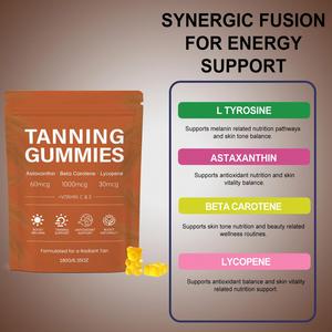 Offre Spéciale : Gommes Bronzantes 180g – Accélérateur de Bronzage pour l'Extérieur, Protection UV Contre les Coups de Soleil, Unifie <span class=keywords><strong>le</strong></span> Teint, Complément Autobronzant - Product Image 4