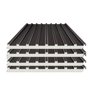 Paneles de sándwich de <span class=keywords><strong>panel</strong></span> de gran pared a bajo precio de la mejor <span class=keywords><strong>venta</strong></span>, azulejos de acero de aislamiento exterior con tablero de poliuretano para techos térmicos - Product Image 6