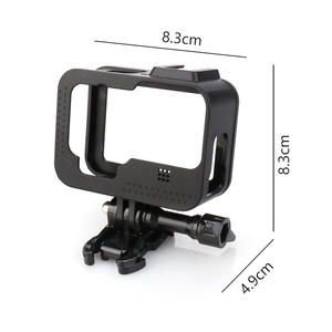 Étui de protection antichoc de haute qualité pour caméra GoPro 9/10/11/12/13, coque Hot Shoe, accessoires de cage pour chien, compatible PC métal - Product Image 2