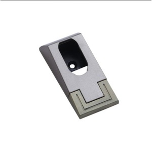Aluminum Alloy <b>Wardrobe</b> Hanging Rod Flange Base Ceiling Mount Single Damper Track Zinc Alloy <b>Wardrobe</b> <b>Hardware</b> - Product Image 1