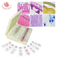 Human Histology Slides Set FRT2001 Fitted Box 100 Kinds Epithilial Tissue Anatomy Physiology Course Medical Science