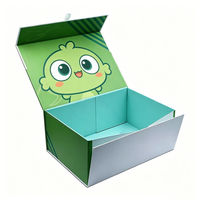 Boîte cadeau magnétique pliable en carton de luxe, logo personnalisé, boîtes d'emballage personnalisées avec design gratuit pour emballage cadeau cosmétique