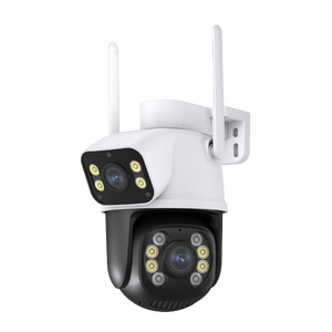 Caméra PTZ intelligente WiFi couleur A28, capteur CMOS 6MP, vision nocturne, stockage cloud, alarme de sécurité, double objectif sans fil - Product Image 1