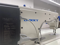JUKKY 9806 Nouvelle Machine à Coudre Industrielle à Point Noué Numérique à Entraînement Direct et Alimentation par Traction Haute Vitesse pour Usine de Confection