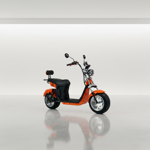Trottinette électrique directement du fabricant avec grand siège intégré et plaque de guidage pour le Brésil. - Product Image 1