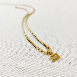 Collana eManco Chic Minimalista con 12 Segni Zodiacali, Catena a Scatola in Acciaio Inossidabile, Colore Oro/Argento 14K, per Appassionate di Astrologia - Product Image 6