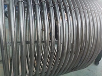 Tube en titane et coquille échangeur de chaleur évaporateur pièces d'échangeur de chaleur titane bobine tuyau bobine Tube Utubes
