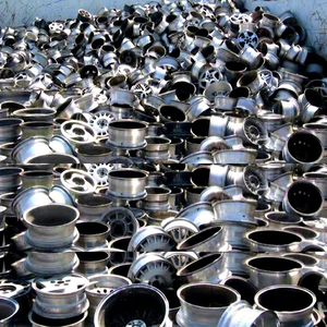 Chatarra de Ruedas de Aluminio, Material de Reciclaje de Llantas de Aleación con 99.90% de Contenido de Al para Procesamiento de Chatarra Metálica - Product Image 2