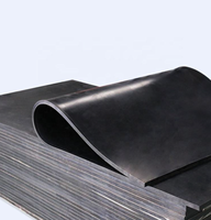 Feuilles, rouleaux et bandes en acrylique noir personnalisables, résistantes à la chaleur et au feu, pour joints, avec épaisseur et dimensions ajustables