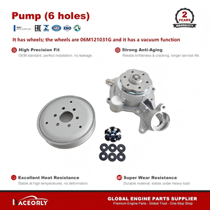 Pompe à eau RACEORLY 06M121013D avec poulie et aspiration pour <span class=keywords><strong>Audi</strong></span> Q7 A6 A7 A8 S4 S5 S6 S7 3.0T CWGD DCBD - Product Image 2