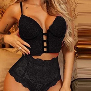 Женское кружевное белье с V-образным вырезом - Product Image 2