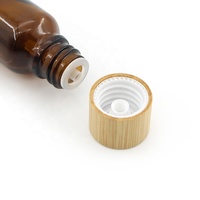 Tapa de Rosca de Bambú Ecológica de Alta Calidad con Función Antiderrames para Uso Cosmético