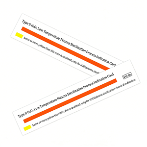 High Quality Medical Disposable Plasma Indicator <strong>Strip</strong> Sterilization <strong>Test</strong> Card 200 Pcs/box - Product Image 2