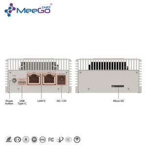 Nuevo Mini Ordenador Industrial, Microservidor con IA, SOPHON BM1684X, SSD, 32TOPS, TPU, Octa Core, <span class=keywords><strong>ARM</strong></span> <span class=keywords><strong>A53</strong></span>, 16GB, Doble LAN Gigabit, Industria Inteligente - Product Image 2