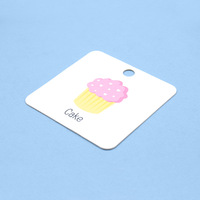 Cartes de visite personnalisées pour bébés et enfants avec impression de l'alphabet anglais - Cartes éducatives