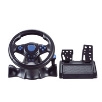 2024 9804 volant de jeu chaud 3 en 1 pour volants de course usb pour jeu pc