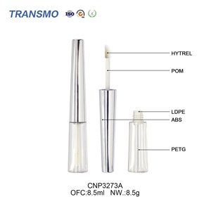 Tube de brillant à lèvres vide OEM, flacon de brillant à lèvres unique, tubes de rouge à lèvres liquide, tube en plastique de forme spéciale - Product Image 3