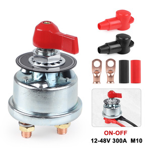 Interruptor Aislador de Batería 300A 12-48V M10 Encendido/Apagado para RV, Embarcaciones Marinas - Product Image 4