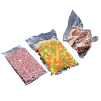 Sac sous vide pour emballage alimentaire en plastique polyamide, polyéthylène, nylon, PE, écologique, scellé sur 3 côtés