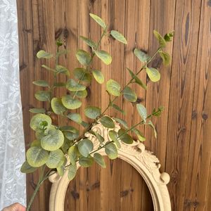 Plante d'eucalyptus artificielle Jinxi 30cm-100cm Jaune Vert Rouge violacé Plastique Décoration d'intérieur Accessoires de mariage - Product Image 3