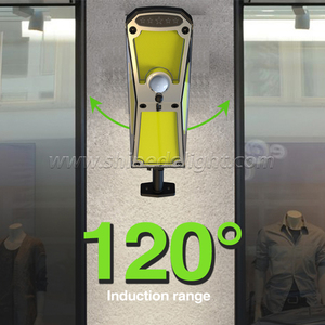 Năng lượng mặt trời đèn đường ngoài trời không dây năng lượng mặt trời an ninh tường ánh sáng cảm biến chuyển động chế độ chiếu sáng cho sân vườn Patio - Product Image 3