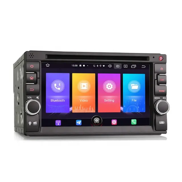 ES2737UN Pemutar DVD Multimedia Mobil Android 11Car Sistem Stereo Mobil Navigasi Radio Otomatis untuk 2Din Unit Universal/Mobil NISSAN